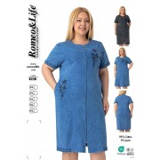 Халат Romeo Life 2XL,3XL,4XL,5XL,6XL 8228-01